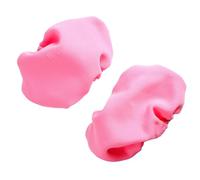 GALPADA Copri Braccioli per Sedia Rosa in Poliestere, 1 Paio, Rivestimento Elasticizzato per Braccioli Funzione di Sollievo dalla Pressione, per Chi Rimane Seduto