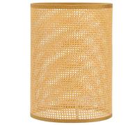 GALPADA Copri Lampada Paralume in Rattan Intrecciato per Lampada da Tavolo E27, Design Rustico e Intrecciato, per Creare Un'atmosfera Accogliente in Caffè e Tavoli