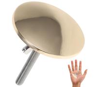 GALPADA Copriforo per Lavello e Lavabo in Acciaio Inossidabile e Lega di Zinco, Copertura Decorativa per Foro Rubinetto, Bagno e Cucina