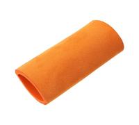 GALPADA Coprimanico per Stampelle da Avambraccio in Pu Arancia | Copertura Antiscivolo per Impugnature, Uso Quotidiano e Cammino, Compatibile con Stampelle Aperte
