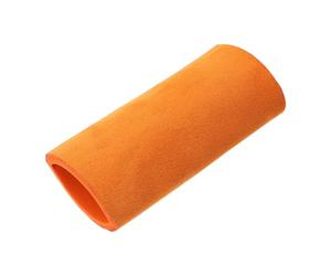 GALPADA Coprimanico per Stampelle da Avambraccio in Pu Arancia | Copertura Antiscivolo per Impugnature, Uso Quotidiano e Cammino, Compatibile con Stampelle Aperte