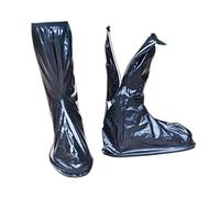 GALPADA Copriscarpe Impermeabili Uomo con Suola Antiscivolo Resistente Sovrascarpe con Zip Riutilizzabili per Protezione Pioggia e Sicurezza Camminata