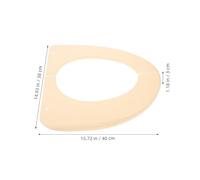 GALPADA Copriwater Pieghevole Portatile per Piccoli Riduttore WC in Plastica Compatto e Morbido Cuscino Sedile WC da Viaggio per Bagni Pubblici e Campeggio