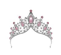 GALPADA Corona per Donne Fermaglio Corona Ornamento per Capelli Accessori per Costumi da Principessa per Ragazzo Ragazza Ragazza