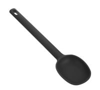 GALPADA Cucchiaio da Minestra in Silicone Nero Multiuso Sicuro per Cucina e Insalate Utensile Resistente per Uso Domestico e Ristorante