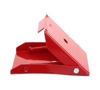 GALPADA Cuneo Ferma Ruota Triangolare in Acciaio Rosso per Pneumatici Auto e Moto, Robusto e Antiscivolo, per Camion e Camper