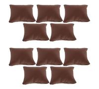 GALPADA Cuscino Porta Orologio in Pelle Pu Morbido 10 Pezzi, Piccolo Cuscino Espositore per Braccialetti e Gioielli, Organizer per Esposizione e Conservazione in Negozi e Collezioni