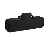 GALPADA Custodia per Flauto in Oxford Borsa Portatile con Tracolla per Strumenti Musicali Scomparto per Accessori con Tasca Cerniera per Bacchette e Panni Adatto per Flauti