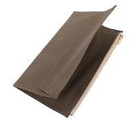 GALPADA Custodia per Notebook Tascabile Verde Oliva Cerniera, Organizer per Documenti da Viaggio e Copertina Protettiva per Diario, Borsa Portadocumenti Leggera per Viaggiatori e Studenti