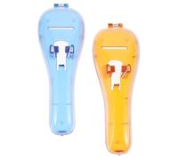 GALPADA Custodia per Rasoio Manuale da Viaggio 2 Pezzi, Scatola Portaoggetti in Plastica PC Antiurto, Contenitore Protettivo Leggero per Rasoio di Sicurezza, per Trasporto e Conservazione