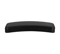 GALPADA Custodia Rigida Portatile per Occhiali, Clip On Glasses Holder in Plastica, Organizer per Uso Domestico e Spostamenti, Nero