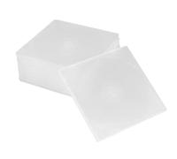 GALPADA Custodie Trasparenti Portatili e Numerabili in Plastica per CD Singoli 10 per Archiviazione Dvd e CD in Casa o Ufficio