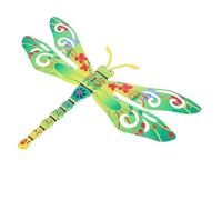 GALPADA Decorazione Da Parete Con Libellula in Metallo - Figurina Da Parete Colorata Con Libellula, Arte Per Recinzione Con Libellula, Da Appendere All'aperto, Per Spazi Interni Ed
