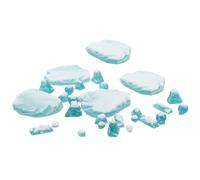 GALPADA di Resistenti a Sbiadimento e Crepe 30 in Resina Realistici per Miniatura Effetto Acqua per Scenari Fatati e Vetrine Negozio