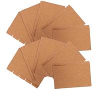 GALPADA Divisori per Blocco Note 20 Set di Cartoncini Divisori per Raccoglitori 3 X 5 Pollici per Uso Scolastico e Archiviazione Documenti