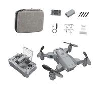 GALPADA Drone Mini Pieghevole Con Motore Potente e Luce Led Quadricottero Rc Stabile Con Giroscopio Sei Assi Facile Da Trasportare e Controllare Per Fotografia Aerea e Regalo