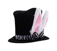 GALPADA Easter Bunny Ears Hat Hat Trop Hat Tot Top Hack Hat Pazione Pacchio Kit Pasco Costume Accessori Accadatori Delle Donne Parti Paratolo Della Casa Della Casa Della Casa Della