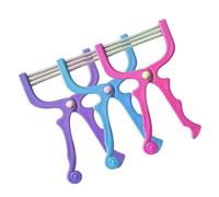 GALPADA Epilatori Portatili Per Viso 3 Pezzi Molle Indolori Strumenti Di Rimozione Peli Per Fronte Guance e Labbro Superiore Depilazione Viso Veloce Per Donna e Uomo