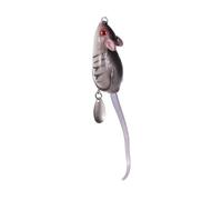 GALPADA Esca Occhi 3d Artificiale 10,5g 4,5cm Topwater a Forma di Topo in Plastica Facile da Usare per Pesca in Acqua Dolce