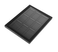 GALPADA Espositore da Parete per Carte da Gioco Cornice Trasparente 9 Scomparti Supporto per Carte Sportive da Baseball Basket Calcio e Hockey Protezione Anti Polvere per