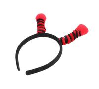 GALPADA Fascia per Chioma Antenne a Forma di Coccinella Rossa, Leggera e Facile da Indossare, per Decorazioni di Feste e Compleanni Divertenti e Creative