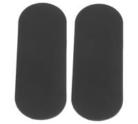 GALPADA Feltrini in Silicone Antiscivolo per Protezione Cerchi Batteria, 2 Pezzi Confortevoli per Pedale Grancassa Patch Protettivi Multifunzione