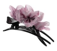 GALPADA Fermaglio per Chioma Francese Fiore Decorativo Molletta Spessa per Donna Accessorio per Chioma Folti e Sottili per Feste e Uso Quotidiano