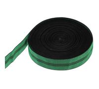 GALPADA Fettuccia Elastica Verde in Polipropilene per Mobili e Sedie, Nastro Multiuso da 5cm X 16m per Riparazione e Restauro Sedute