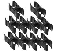 GALPADA Fibbia Per Asta Segnaletica Calcio Set Da 10 Pezzi Clip Per Pioli Plastica Resistente Attrezzatura Per Allenamento Calcio Marcatore Campo Sportivo