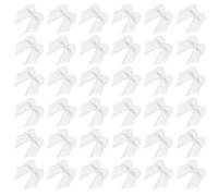 GALPADA Fiocchi di Nastro Fatti a Mano Chiari Piccoli 100 Pezzi | Articoli per Scrapbooking e Fiocchi per Chioma, Formato 2,2x2cm, Uso Multiuso