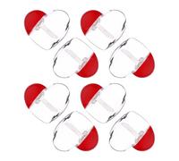 GALPADA Flaconi per Lucidalabbra Capacità 5ml a Forma di Cuore Set da 25 in Plastica, Portatili e Facili da Usare, per Viaggi di Lavoro e All'aperto