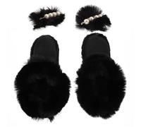 GALPADA Fodera Rimovibile per Scarpe Invernali in Peluche Nero 38-39