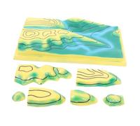 GALPADA Forniture Per L'Insegnamento Della Geografia A Casa Apprendimento Della Geografia Mappa Del Terreno Mappa Delle Curve Di Livello