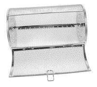 GALPADA Gabbia da Forno Rotante Acciaio Inossidabile per Alimenti Accessorio per Friggitrice Ad Aria e Barbecue Design