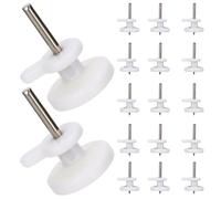 GALPADA Ganci Adesivi da Muro 100 Pezzi Mini Chiodi Invisibili in ABS per Appendere Cornici e Decorazioni, Resistenti e Tracce, per Appendere Quadri in Soggiorno