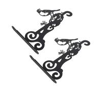 GALPADA Ganci da Parete in Metallo Antiruggine 2 Pezzi Decorazione Uccelli per Appendere Piante, Fioriere Sospese e Lanterne da Interno ed Esterno per Balconi e Giardino