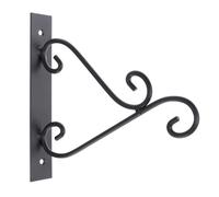 GALPADA Gancio Sospeso in Ferro Nero Piccolo, Robusto, per Interni e Casa | Antiruggine, Saldatura Manuale, Posizionamento Stabile, Stile Classico