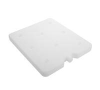 GALPADA Gelato Riutilizzabile per Borsa Termica, Bianco 3 Lbs Plastico | Ghiacciaia e Contenitori Freddi, Superficie Piatta, Impilabile, Tenuta Ermetica, Picnic e Logistica