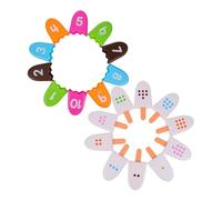 GALPADA Giocattoli Didattici Ghiacciolo per Gioco Abbinamento Numeri Digitali Colorati Educativo per Ragazzi e Ragazze Stimola Creatività e Memoria