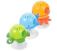 GALPADA Giocattoli Sonaglio Musicali Per Ragazzo Ragazza Con Ventose Potenti, Set Da 3 Pezzi, Materiale Abs Sicuro, Leggeri e Compatti Per Sviluppo Coordinazione Occhio-mano e Gioco Durante i Pasti