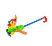 GALPADA Giocattolo con Manico Rimovibile Spingi e Tira per Deambulatore in Plastica Sicura per Coordinazione Mano-occhio e Apprendimento Cammino Colore Casuale Colore Casuale