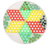 GALPADA Gioco di Scacchi per Perline di Vetro, Educativo e Stimolante Pensiero Strategico, in Plastica e Vetro, per Feste di Compleanno e Momenti di Gioco Stili multipli