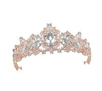 GALPADA Gioielli a della sposa corone per adulti doccia accessori per da sposa per le spose vestito da sposa accessorio gioielli per Halloween ab Copricapo da sposa Argento