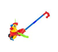 GALPADA Girello Primi con Design Divertente Spingi e Tira Educativo Precoce con Impugnatura Liscia e Protezione Cadute per Ragazzo e in Colore Casuale Colore Casuale