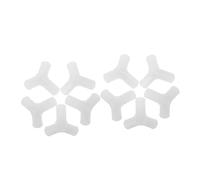 GALPADA Giunto a T in Plastica per Palo Armadio da 12 MM, Set 10 Pezzi per Collegamento Armadi e Scaffali Porta Scarpe, Compatibile Mobili Tessuto, per Montaggio Fai da Te