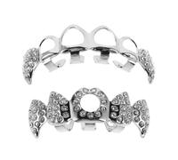GALPADA Grill Teeth Rame con Punta Hip Hop Caps Cavo per Accessorio Cosplay e Halloween