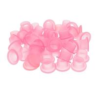 GALPADA Guarnizione in Silicone Rosa 50 Pezzi per Tubi Flessibili e Rubinetti da Giardino Resistente All'invecchiamento Kit di Riparazione per Tubi Acqua