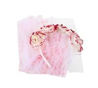 GALPADA Halloween Headband Ghost Bride Floral Crown with Veil Durable and Comfortable Festival Accessory for Day of The Dead Celebrations