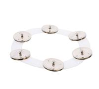 GALPADA Hi Hat Bell in Rame Resistente per Batteria Campanaccio Compatto in Inossidabile con Custodia Portatile Accessorio per Strumento Percussione Colore Trasparente