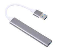 GALPADA Hub Usb Portatile in Alluminio Mini Splitter Multiporta Usb Extender Con Dissipazione Calore Efficiente e Connessione Stabile Per Laptop